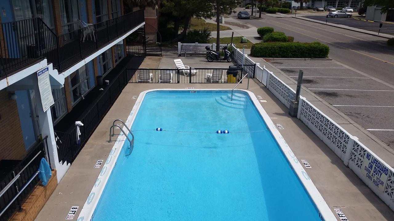 شاطئ ميرتل Carolina Tarheel Motel المظهر الخارجي الصورة