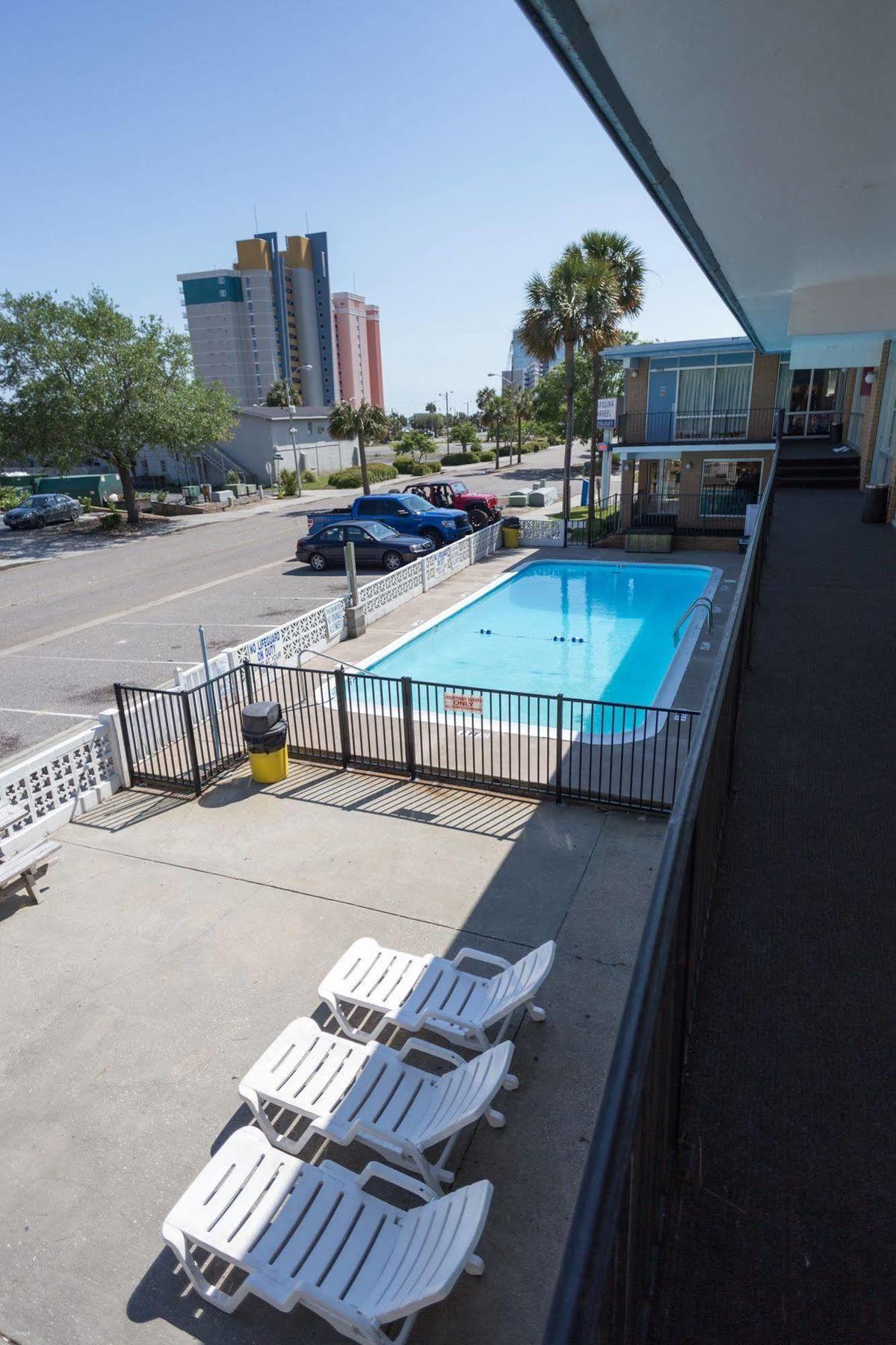 شاطئ ميرتل Carolina Tarheel Motel المظهر الخارجي الصورة