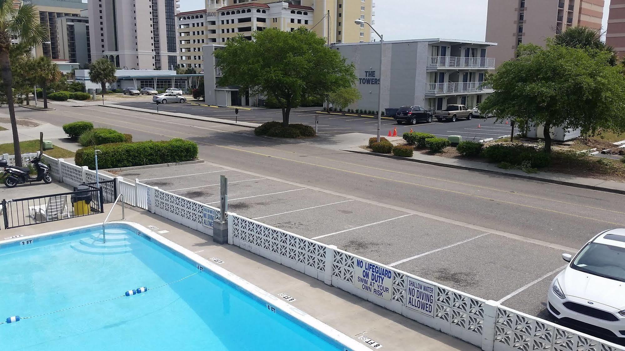 شاطئ ميرتل Carolina Tarheel Motel المظهر الخارجي الصورة